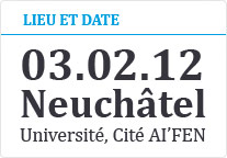 Lieu et date